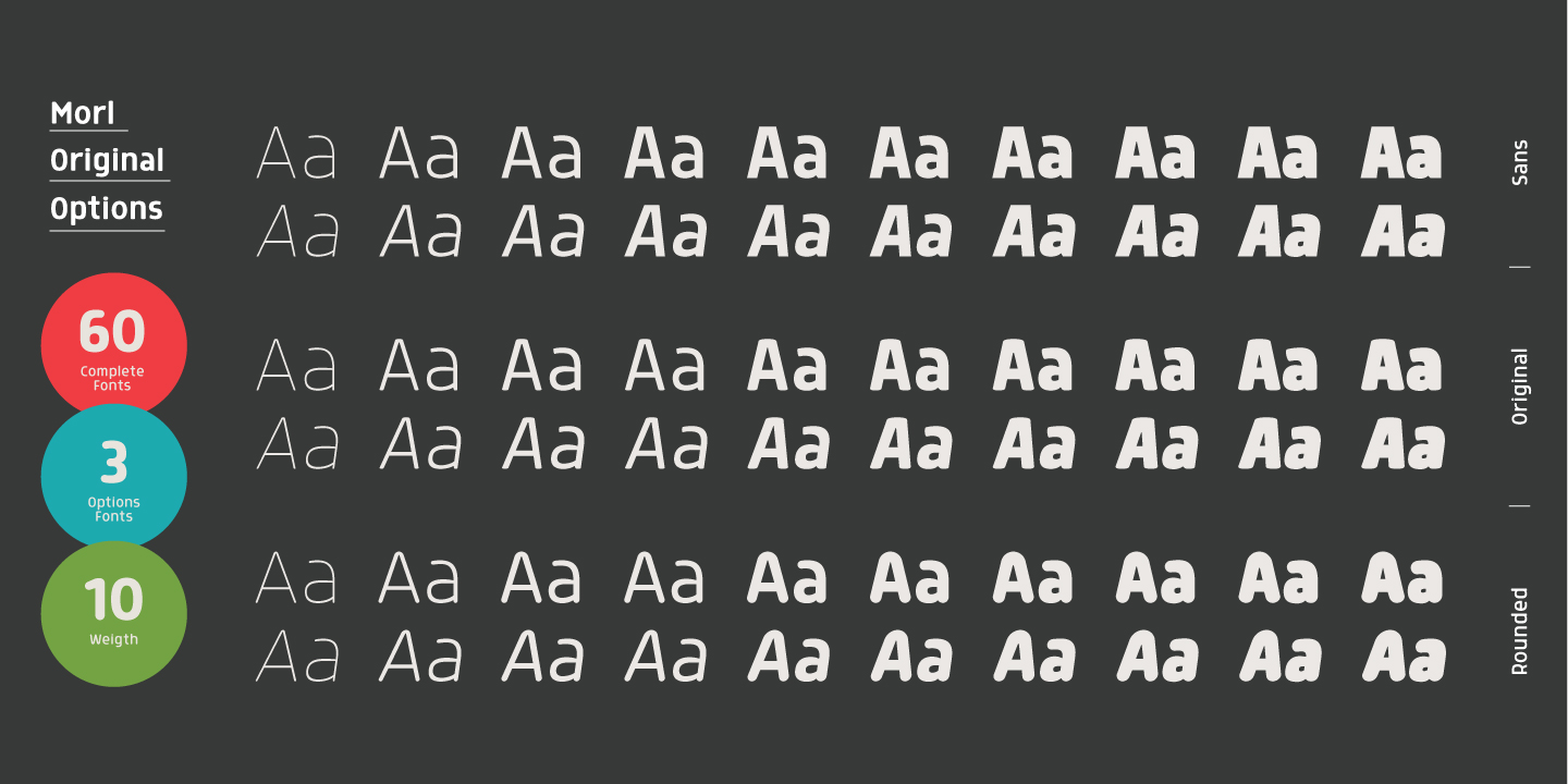 Morl Italic Font preview